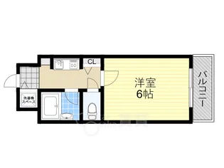 パラシオ塚本Ⅱ【5階】の間取り