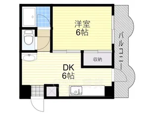 新瑞光ハイツ【4階】の間取り