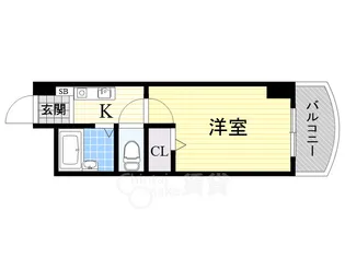 ノルデンハイム相川【4階】の間取り