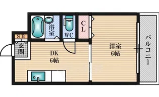 大旺第3マンション【4階】の間取り