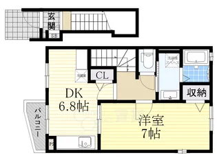 アマール・パードレス【2階】の間取り