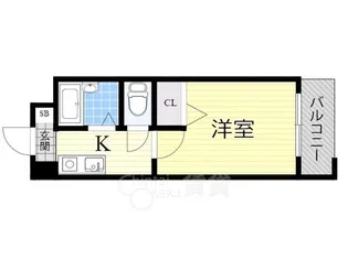 ノルデンハイム淡路【8階】の間取り