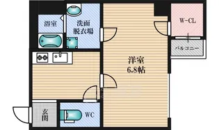 ミングルAP.茜壱番館【2階】の間取り