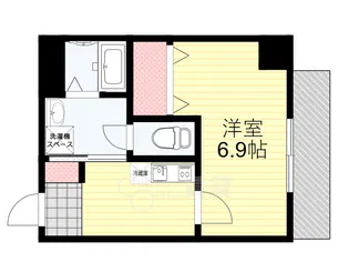 IF柴島【1階】の間取り