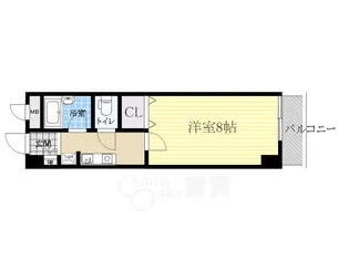 ラフォーレ箕面【2階】の間取り