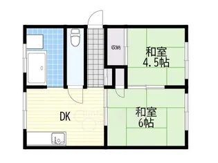 ミナミ苑マンション【1階】の間取り