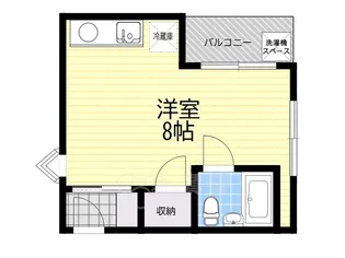ガレットハウス【1階】の間取り