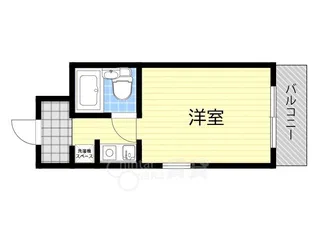 朝日プラザアクシス東淀川【2階】の間取り