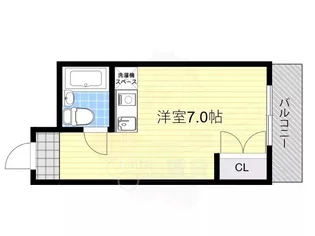 リアライズ江坂【9階】の間取り