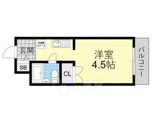 マンションパインハウス【2階】の間取り