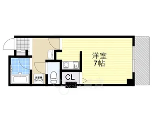 ポートラセーヌ【1階】の間取り