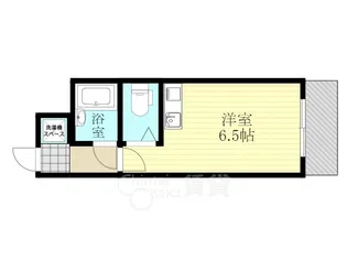 ミフネセントラルベア東三国【8階】の間取り