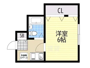 エスリード塚本【9階】の間取り