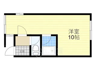 Nakamuraマンション【1階】の間取り