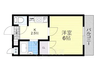 シャルマンビレッジ【2階】の間取り