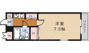 大阪府豊中市螢池中町1丁目【マンション】の間取り