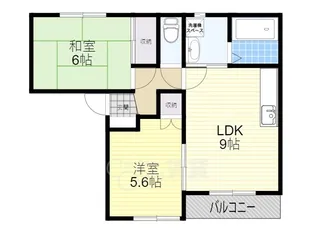 ル・サムディ【2階】の間取り