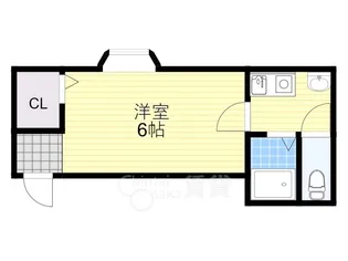 カームヒル箕面【3階】の間取り