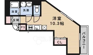 大阪府箕面市半町3丁目【マンション】の間取り