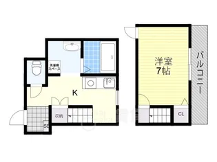 メゾン清杜【2階】の間取り