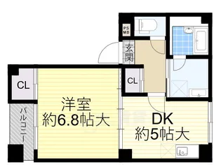 石橋マンション柊【3階】の間取り