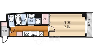 パウゼ西本町【7階】の間取り