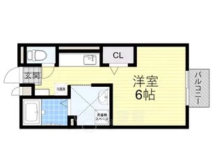 メルベーユ箕面2【2階】の間取り