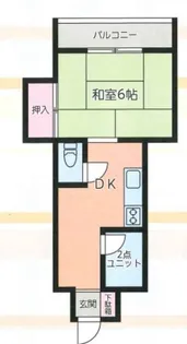 クレール久が原【2階】の間取り
