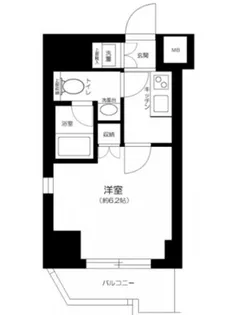 PREMIUM CUBE 大森本町【4階】の間取り