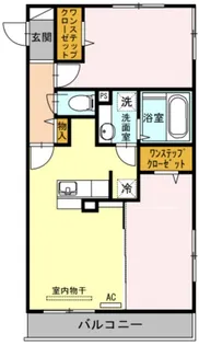 ベルテ【2階】の間取り