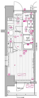 ガーラ・グランディ川崎榎町【4階】の間取り
