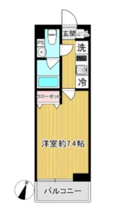 SHOKEN Residence横浜大口【2階】の間取り