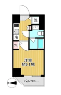 SHOKEN Residence新丸子Ⅱ【2階】の間取り