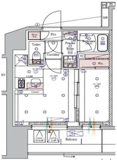 SYFORME KAWASAKI【7階】の間取り