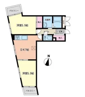 インペリアルガーデン【1階】の間取り