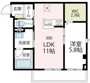 アバンティ カワサキ【3階】の間取り