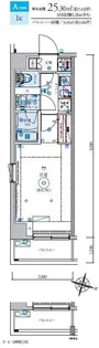 リヴシティ川崎新町【3階】の間取り