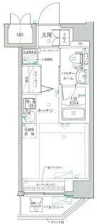 クラリッサ川崎ソレイユ【3階】の間取り