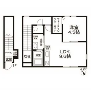 アトリオ田園調布【2階】の間取り