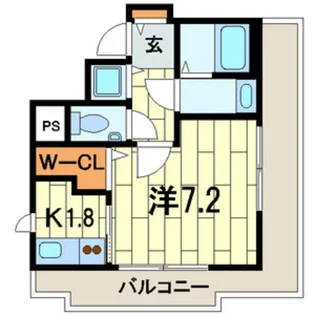 Cherry House Ⅵ【4階】の間取り