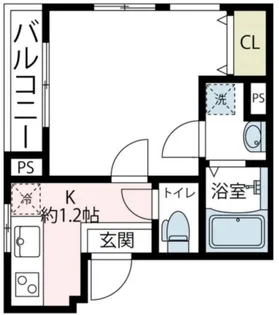 Yoshishou大師駅前【2階】の間取り