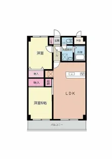 ボヌール【2階】の間取り
