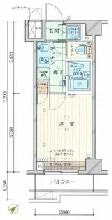 ルーブル溝の口参番館【5階】の間取り
