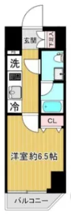 SHOKEN Residence横浜関内【10階】の間取り