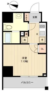 レノス新子安【4階】の間取り
