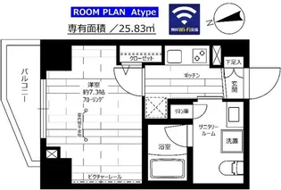 グランドコンシェルジュ大森【9階】の間取り