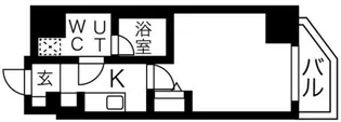 スパシエソリデ武蔵小杉【7階】の間取り