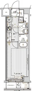 クレストタップ羽田【3階】の間取り