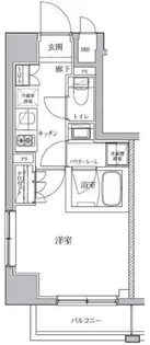 ル・サレーヴ【7階】の間取り