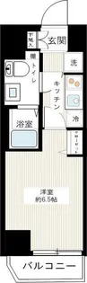 メディフィス横濱関内【6階】の間取り